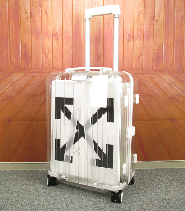 rimowa off-white リモワ×オフホワイト スケルトン スーツケース
