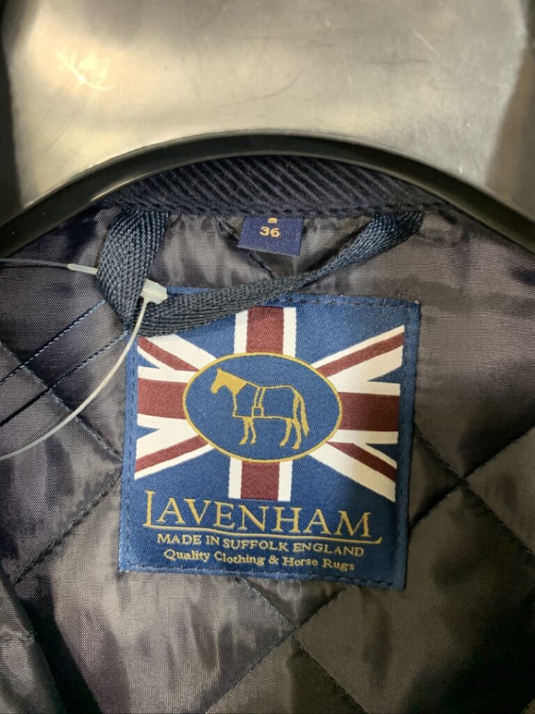 英国製【LAVENHAM】デンストン ロングタイプ ブラック フード取り外し ...