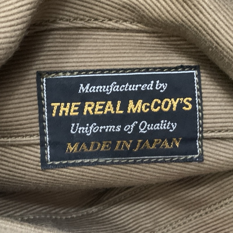 THE REAL McCOY'S（リアルマッコイズ）のN-1 デッキジャケット スペシャル 襟ムートン