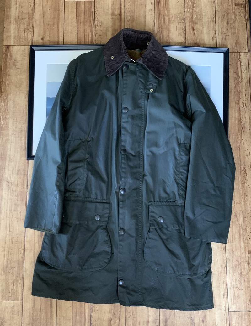 Barbour（バブアー）BORDER ボーダー 91年製 イングランド製 3ワラント