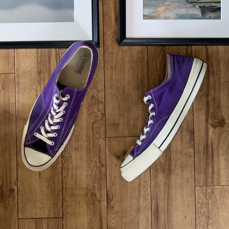 CONVERSE （コンバース）70s オールスター チャックテイラー LOW パープル US14.5 一つ星