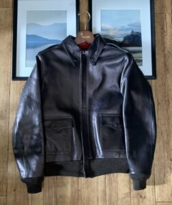 Y’2 LEATHER（ワイツーレザー）INDIGO HORSE インディゴ ホースハイド A-2 フライトジャケットの買取実績