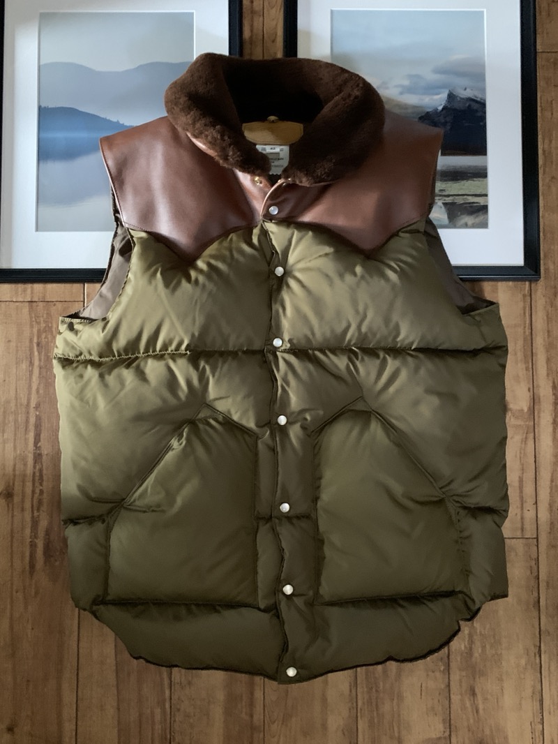 ANATOMICA×Rocky Mountain Featherbed（アナトミカ×ロッキーマウンテン フェザーベッド） クリスティベスト ダウンベスト 530-582-38