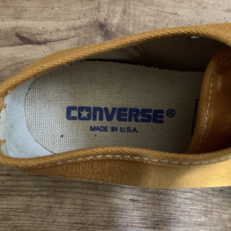 CONVERSE（コンバース） 90S ジャックパーセル ゴールド USA製 デッドストック