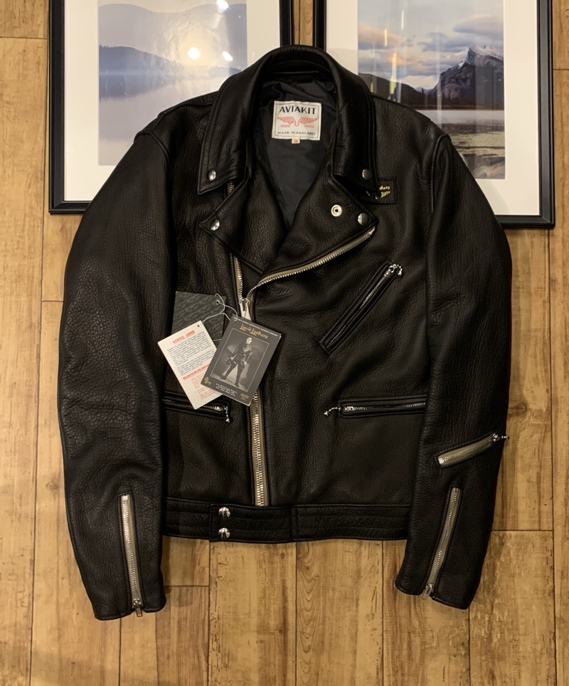 THE REAL McCOY’S×Lewis Leathers（リアルマッコイズ×ルイスレザー） サイクロン ディアスキン 441T LLJT2017 ライダースジャケット