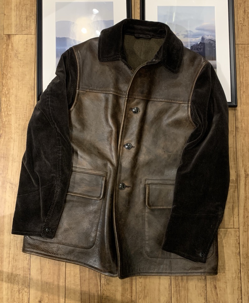 Nigel Cabourn（ナイジェルケーボン）のカナディアンワーク レザージャケット